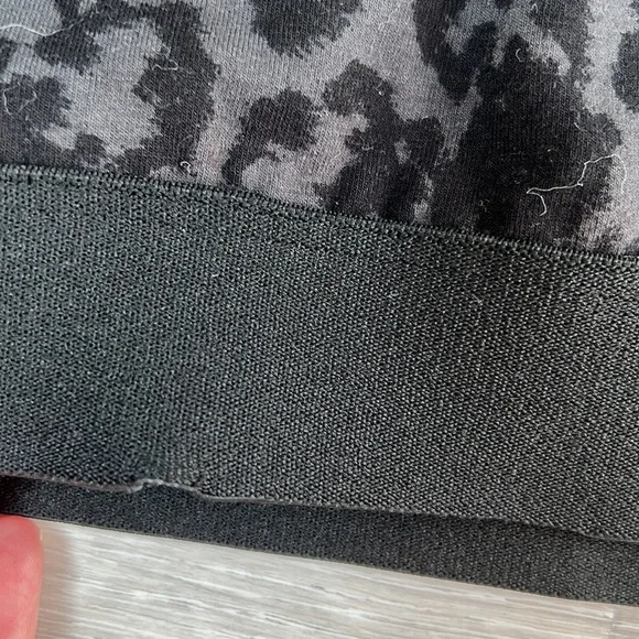 LNA Black Leopard Sports Bra | NWT Size Small - Picture 9 of 10